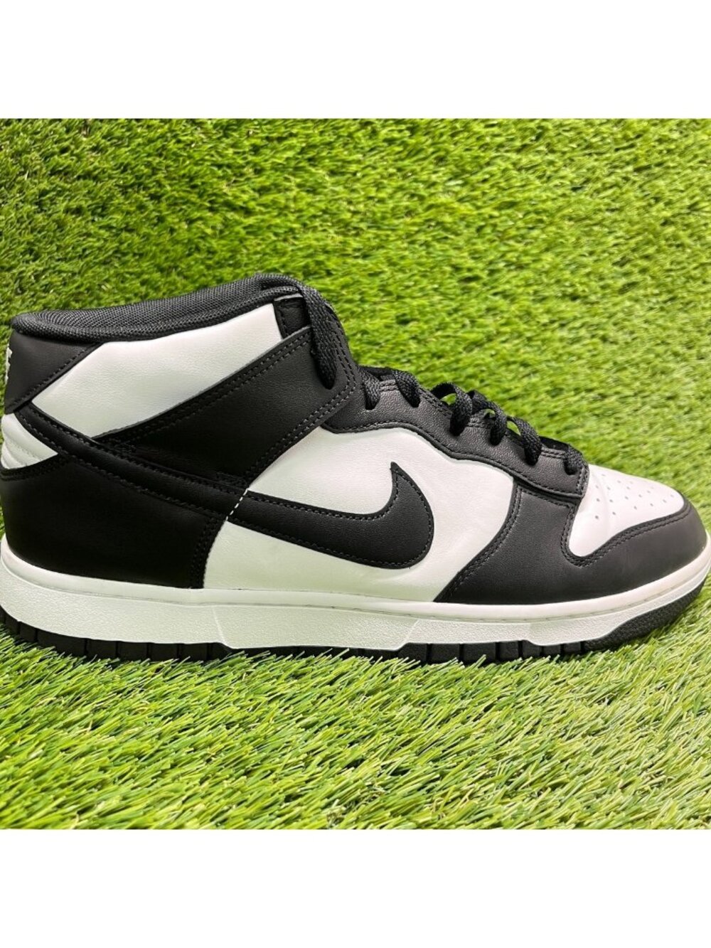Nike Dunk Mid Panda Mens Size 13 Black White Athletic Lifestyle Shoes Sneakers